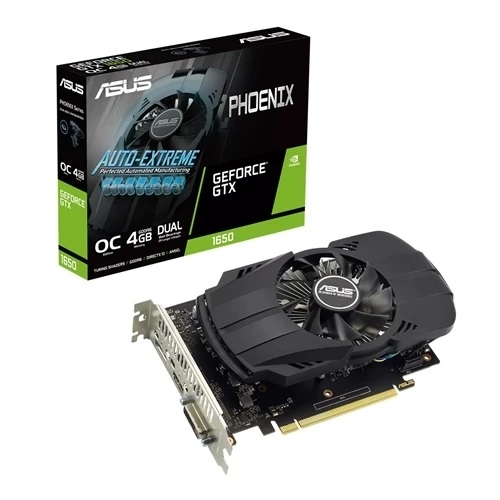 Placa Grfica Asus GeForce GTX 1650 Phoenix Evo 4GB OC 1
